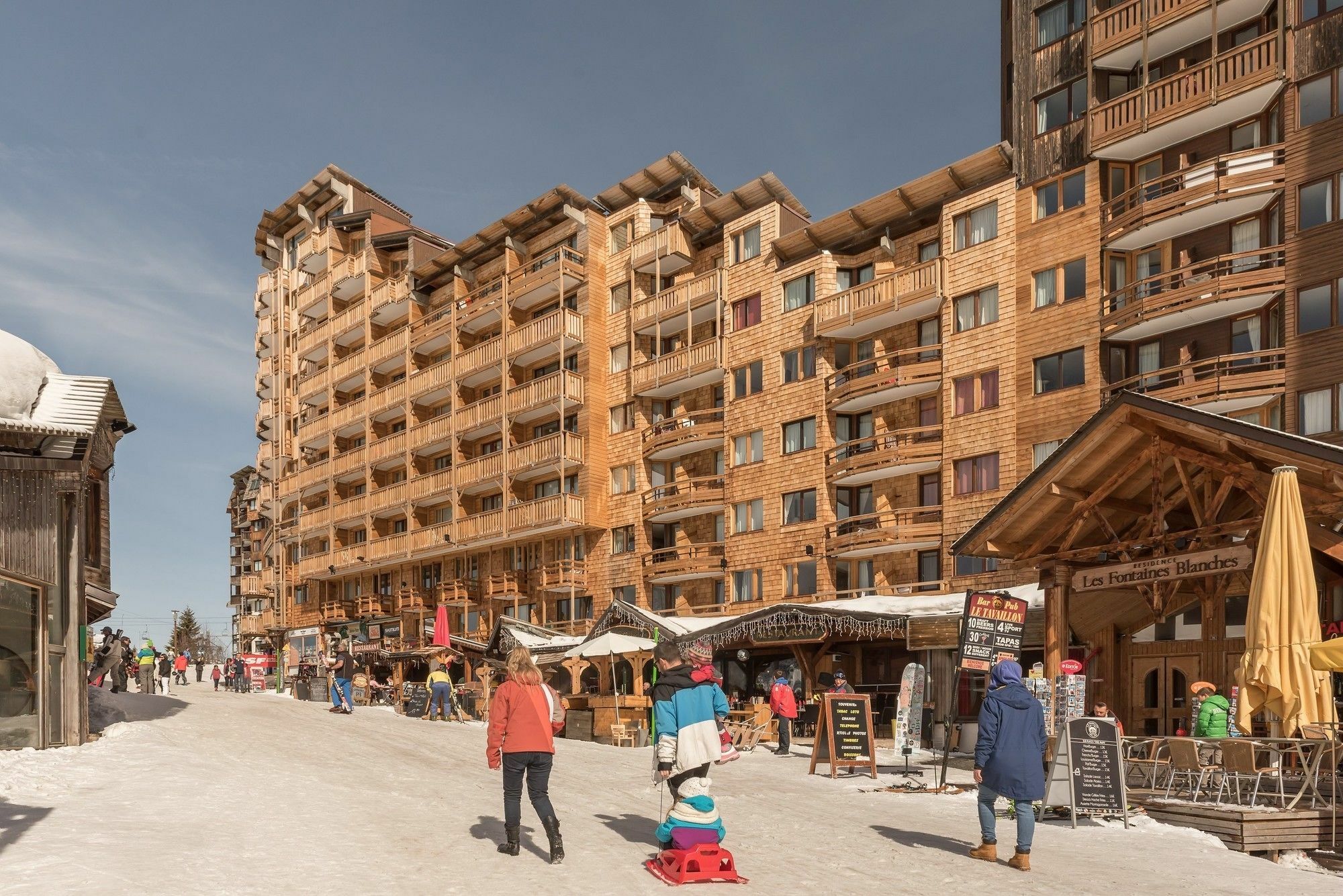 Residence Les Fontaines Blanches - Maeva Home Avoriaz Eksteriør billede