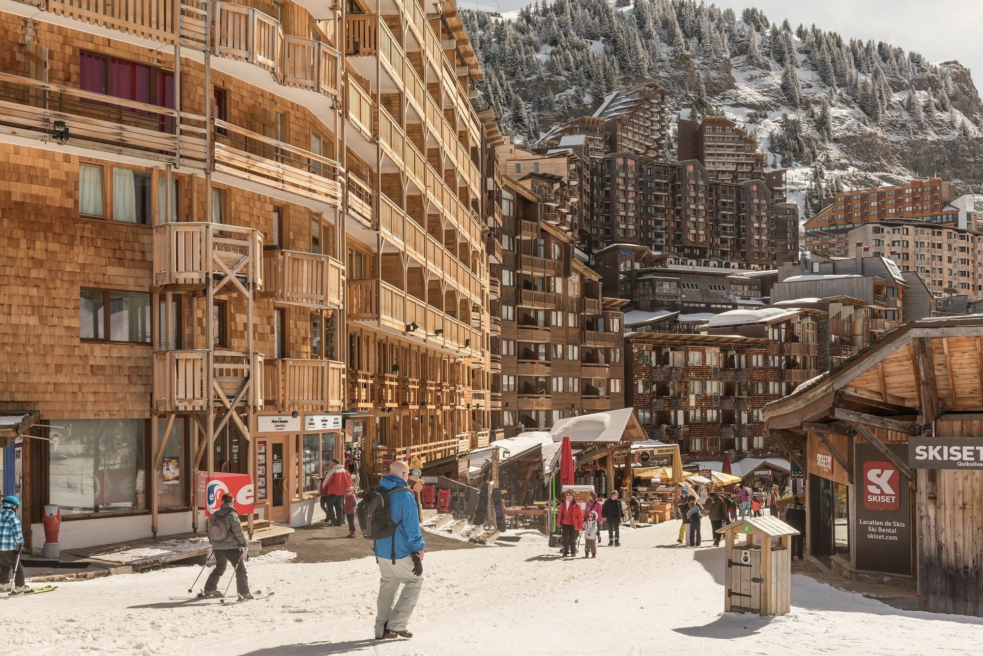 Residence Les Fontaines Blanches - Maeva Home Avoriaz Eksteriør billede