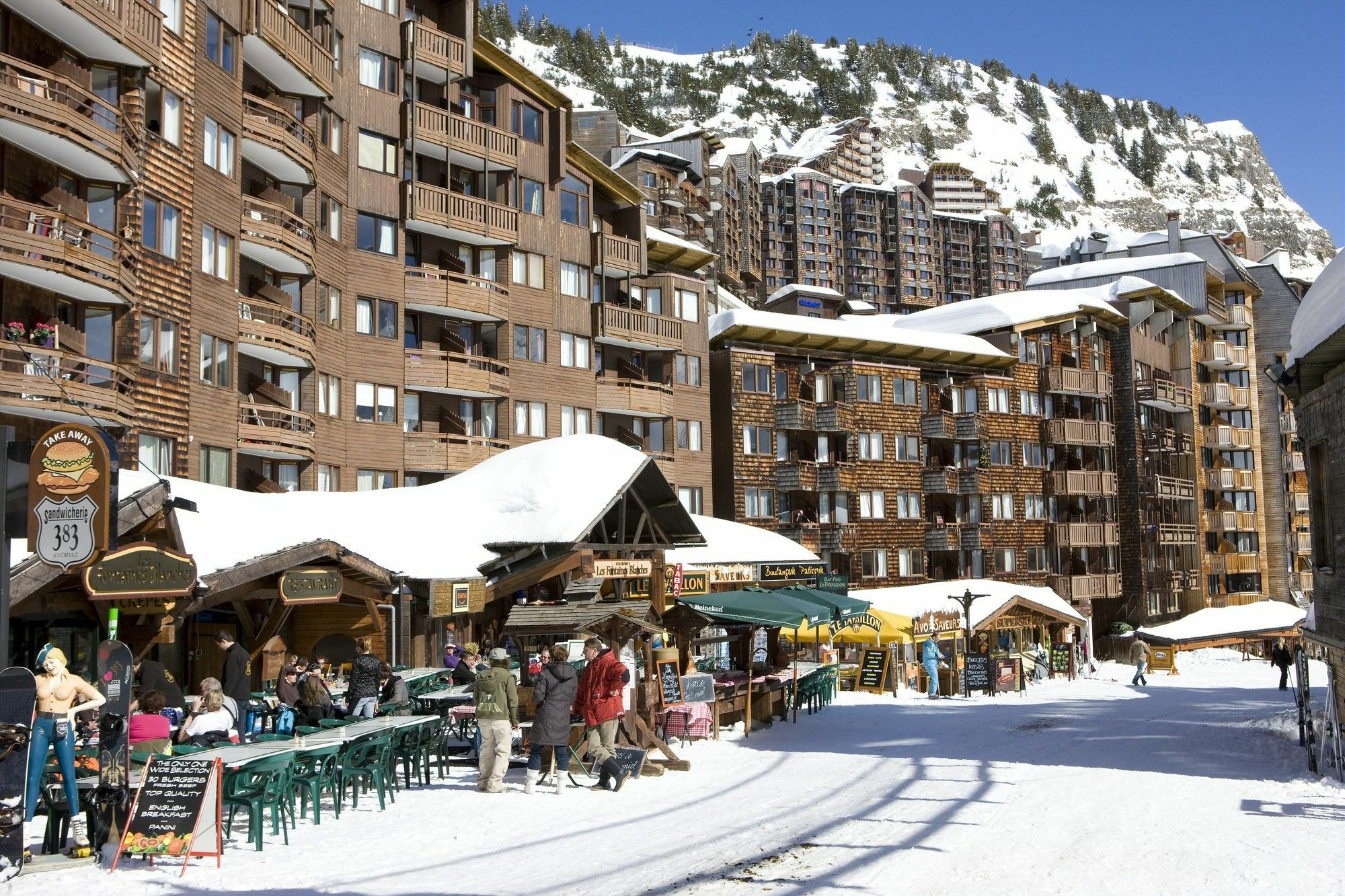 Residence Les Fontaines Blanches - Maeva Home Avoriaz Eksteriør billede